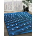thumbnail image 2 of Ahgly Company Indoor Rectangle Patterned Dodger Blue Novelty Area Rugs, 3' x 5', 2 of 6