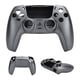 thumbnail image 1 of Carcasa del controlador de juego Bling Bling para PS5 con destornillador gris, 1 of 12