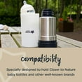 thumbnail image 5 of Tommee Tippee Closer to Nature Portable Travel Baby Bottle and Food Warmer, Stainless Steel Flask, 5 of 11