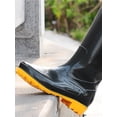 thumbnail image 3 of Mens' Basic Rain Boots Black, 3 of 6
