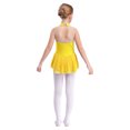 thumbnail image 2 of Aislor Kids Girls Leotard Dance Dress Floral Lace Mesh Patchwork Ballet Modern Lyrical Costume, 2 of 7