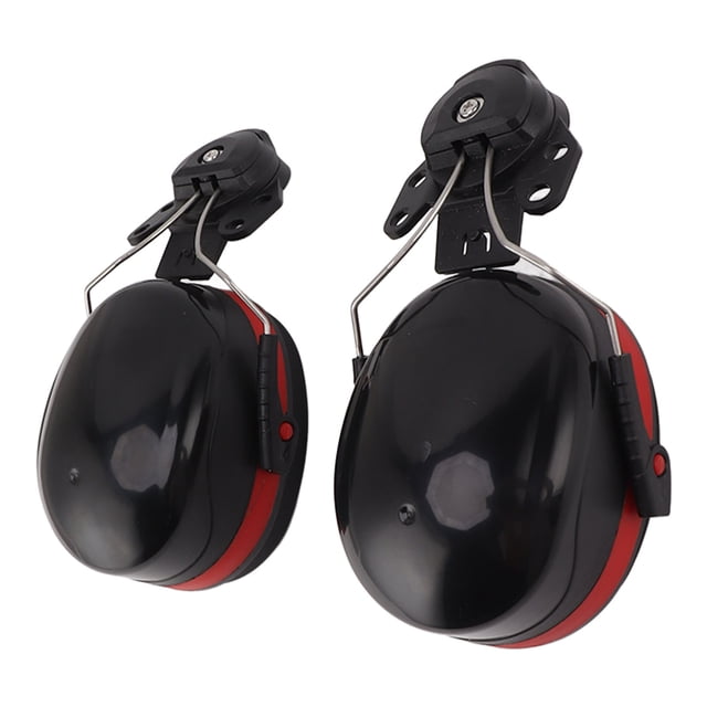 Orejeras Para Casco Con Bloqueo De Ruido, Orejeras Ajustables Para Casco Para Trabajadores De Obras De Construcción Diseño Antirruido Aplicación Segura Y Confiable En Múltiples