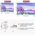 thumbnail image 3 of FREEAMG Scenery Flower 500 Piece Jigsaw Puzzle, Wall Artwork Puzzle Games for Adults Teens 20.5" L X 14.9" W, 3 of 7