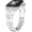 starlight, variant on Diamond Metal Bands Add Sparkle to Your Watch For Apple Watch Series 10/9/8/7/6/5/4/3/2/1SE/Ultra Clover Simple and Stylish Compatible with 38mm40mm41mm42mm44mm45mm 46mm49mm Women's Wear