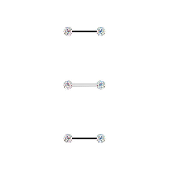 Minnieouse Anillo para pezones con barra, decoración de cuerpos pequeños de Metal Sexy, accesorio de moda, para el cuerpo con estilo Type1 NO1