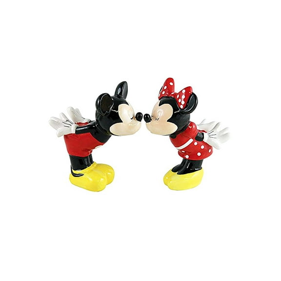 DIS KISSING MICKEY & MINNIE SALT & PEPPER, GB