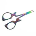 thumbnail image 3 of Rongfmy 1 Piece Special Guitar Shape Sewing Scissors Cross Stitch Cutting - Colorful, 3 of 9
