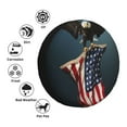 thumbnail image 4 of Gukieu American Flag Print Car Tire Cover, Adjustable Waterproof and Dustproof Tire Protection Cover, Suitable for SUV, Truck, Van-17 inch, 4 of 6