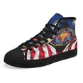 thumbnail image 7 of Hospital Corpmen US Navy High Top Canvas Shoes Sneakers Black Size 13, 7 of 7