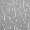 thumbnail image 5 of Exclusive Home Forest Hill Patio Woven Room Darkening Blackout Grommet Top Single Curtain Panel, 108"x84", Dove Grey, 5 of 6