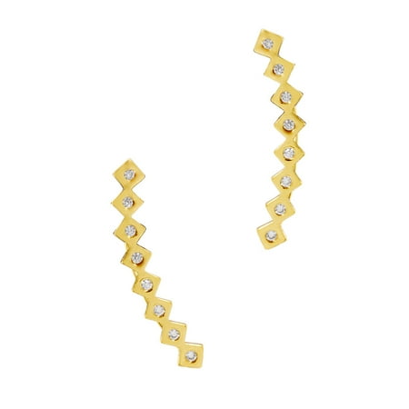 Gorjana Ryder Shimmer Ear Climbers Gold Earrings 15100802G