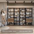 thumbnail image 4 of Ropero Closet Guardarropas Madesa Valencia 258cm 4 Cajones M, 4 of 9