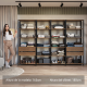 thumbnail image 4 of Ropero Closet Guardarropas Madesa Valencia 258cm 4 Cajones M, 4 of 9