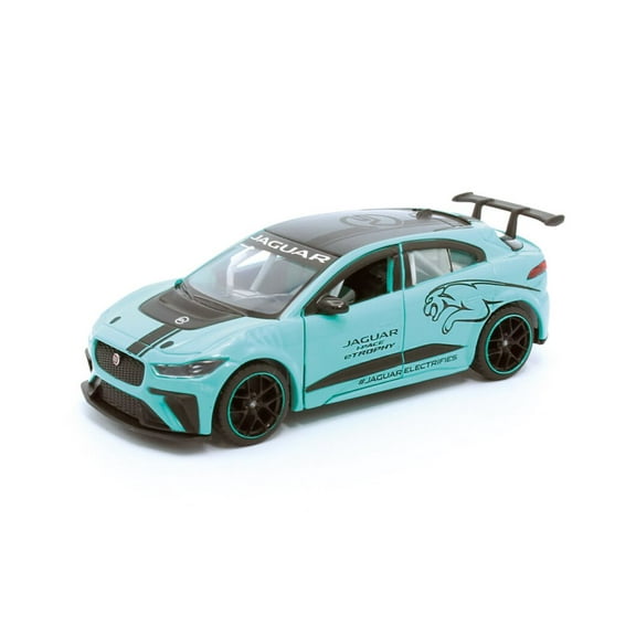 Jaguar I-Pace eTrophy, Blue - Tayumo TM00022BU - 1/36 scale Diecast Model Toy Car