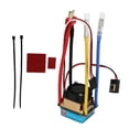 thumbnail image 2 of Bidirectional Brushed ESC with Fan, Efficient Heat Dissipation 3 Modes Water Proof Multiple Protection for RC Boat ESC, 2 of 7