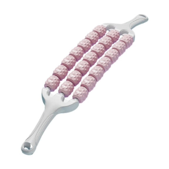 Pitycbo Muscle Roller Stick Home Gym Flexible Comfortable Professional Multipurpose Body Pink