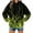 Yellow, variant on Women Hood Pullover Sweatshirts Fashion 3D Flame Print Long Sleeve Loose Comfy Hoodies Tops Outfits Yellow XXXL