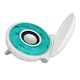 thumbnail image 2 of Wireless Waves Music Player Surf Sound Shell Shaped LED Night Light Water Wave Bluetooth Speaker for Indoor White, 2 of 4