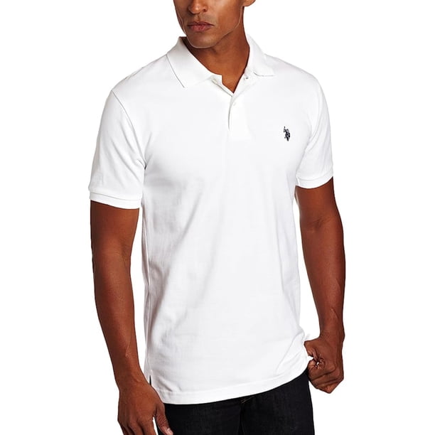 Remera Polo para Hombre U.S. Polo Assn. Clásica Blanca XL