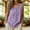 Purple 75, variant on Women's Sleeveless Linen Top with Embroidered Details and Wrinkle Resistant Fabric for Retro Vacation Style and Daily Wear in Plus Size Solid Colors (Navy, X-Large)