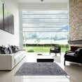 thumbnail image 7 of Ahgly Company Machine Washable Indoor Round Industrial Modern Iron Gray Area Rugs, 3' Round, 7 of 7