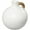 White Jug Inspired Solid Round 12" x 12" x 13", variant on DecMode 19" Jug Inspired Black Ceramic Vase with Rattan Wrapped Handles