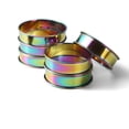 thumbnail image 1 of 3.15 Inch English Muffin Rings, Stainless Steel Crumpet Rings, Rainbow Tart Rings for Baking, Double Rolled Nonstick Round Cake Ring, Metal Pastry Ring Mold for Dessert Food Making Tool, 1 of 6