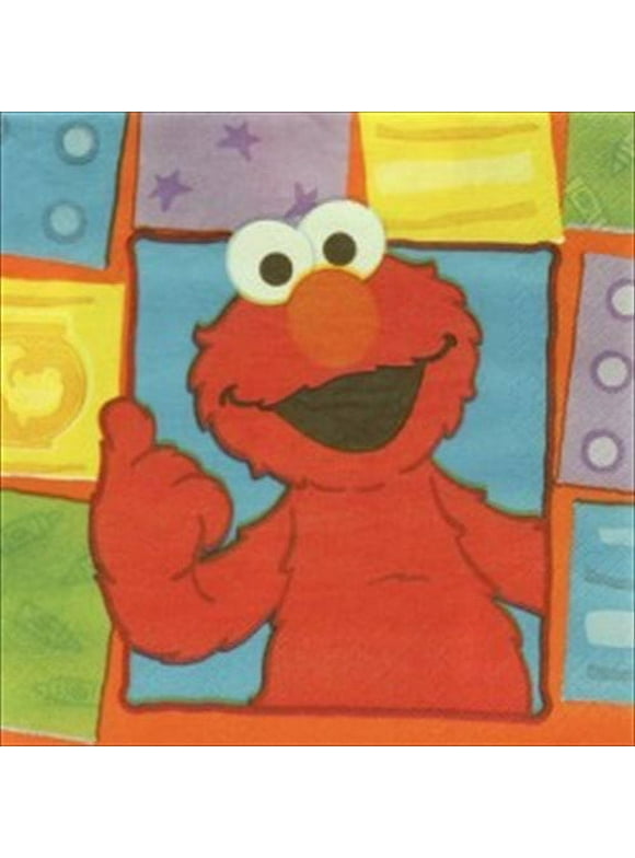 Sesame Street 'Elmo Loves You' Lunch Napkins (16ct)