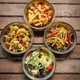 thumbnail image 2 of Stainless Steel Plate Fruit Dish Camping Dishes Set Metal Saucer Outdoor Tableware Kit Picnic Plates Portable Dishes with Storage Bag, 2 of 2
