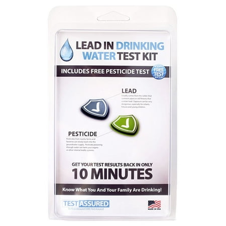 Lead In Water Test - Easy At Home Testing Results In 10 (Best Lead Test Kit)