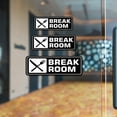 thumbnail image 4 of Standard Plus Break Room Wall or Door Sign | Office Public Signage- Small, 4 of 9