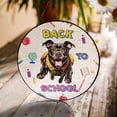 thumbnail image 3 of Back to School Cute Pitbull Stained Glass Suncatcher Terrier Dog Lover Window Hanging Sign Decor - 13010, 3 of 5