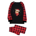 thumbnail image 2 of Pjs Matching Christmas Men Printed Blouse Tops+Pants Family Matching Pajamas Set Plus Size Pajamas on Clearance, 2 of 9