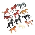 thumbnail image 4 of MasteelfCA 12Pcs Lifelike Horse Model Kids Cognitive Toy Early Educational Toy Kids Gift, 4 of 8
