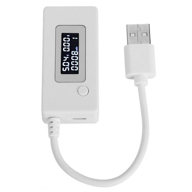 Probador De Capacidad De Carga Fácil, Medidor De Corriente De Voltaje USB, Corriente Blanca Para Voltaje De Batería ANGGREK Otros