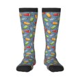 thumbnail image 1 of Balery Fruit Ice Cream Calcetines novedosos Calcetines deportivos Calcetines hasta la rodilla Calcetines de algodón Calcetines originales y geniales, 1 of 6