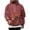 Red, variant on Hsovts Men’s Long Sleeve Halloween Pumpkin Spider Web Ghost Print Hooded Sweatshirt, Gradient Color Drawstring Pullover Casual Holiday Top Blue L