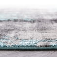 thumbnail image 3 of World Rug Gallery Abstract Design Distressed Area Rug - Blue 7'10"x10', 3 of 9