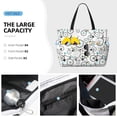 thumbnail image 4 of Rocae Bicycle for Large Women's Waterproof Beach Bag Tote with 7 Pockets Pool Bag for Travel Gym Vacation, 4 of 6
