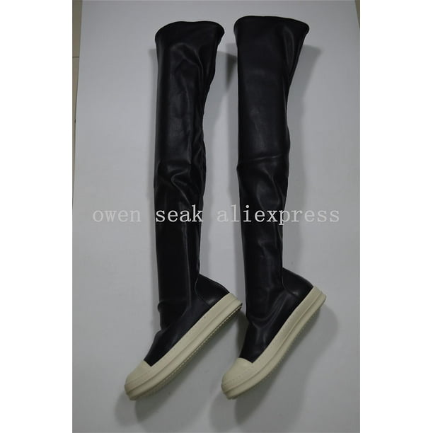 Knee top high trainers