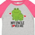 thumbnail image 4 of Inktastic My Uncle Loves Me Frog Boys or Girls Toddler T-Shirt, 4 of 5
