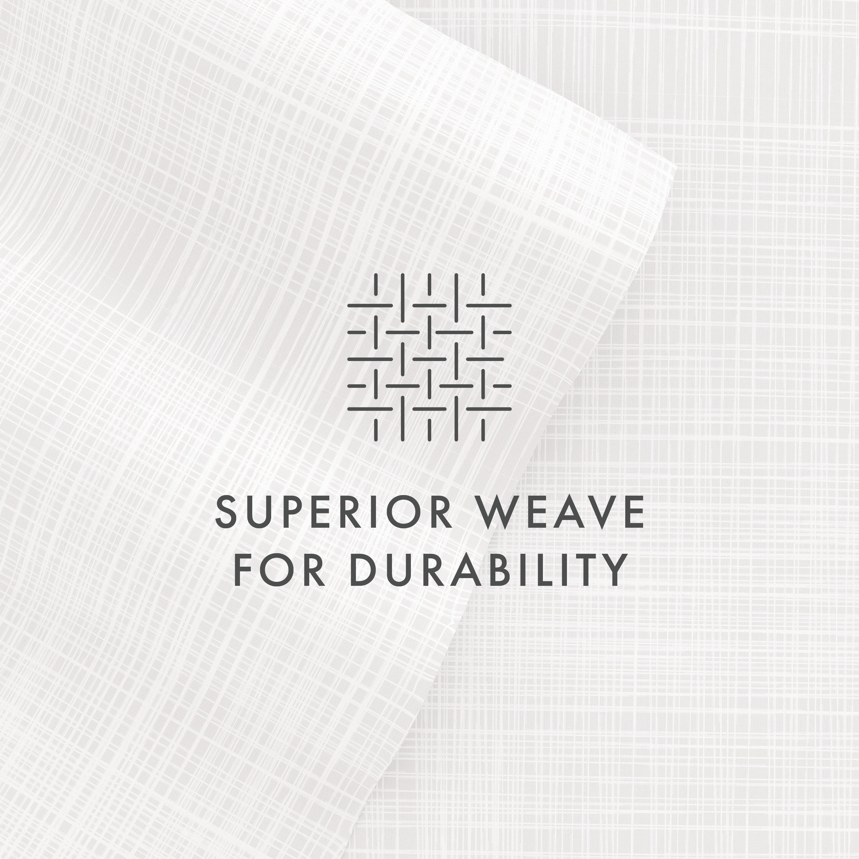 Noble Linens 4 Piece Pattern Microfiber Bed Sheets Set, Gray Thatch, Full