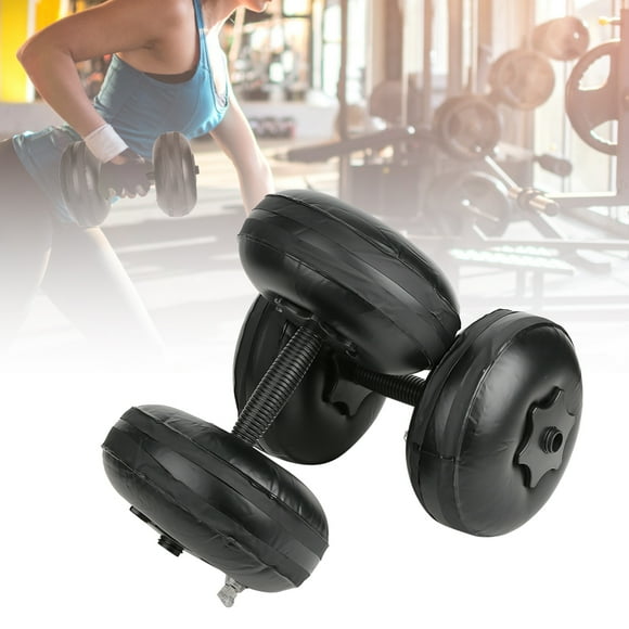 Sonew Woman Fitness Portable Water Filled Adjustable Dumbbells Weight 8-10kg Arm Muscle Training Domestic Yoga Shaping Equipment,Water Dumbbell,Water Filled Dumbbell