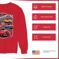 thumbnail image 6 of Ford Still Plays with Trucks Sweatshirt American Classic F100 F150 Pickup Built Tough Vintage Offroad 4x4 Crewneck, 6 of 7