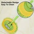 thumbnail image 6 of Bdday Car Wash Mop Soft Bristle Brush Chenille Telescopic Long Pole Soft Does Not Hurt The Paint Car Wash Tools Car Wash Brush, 6 of 8