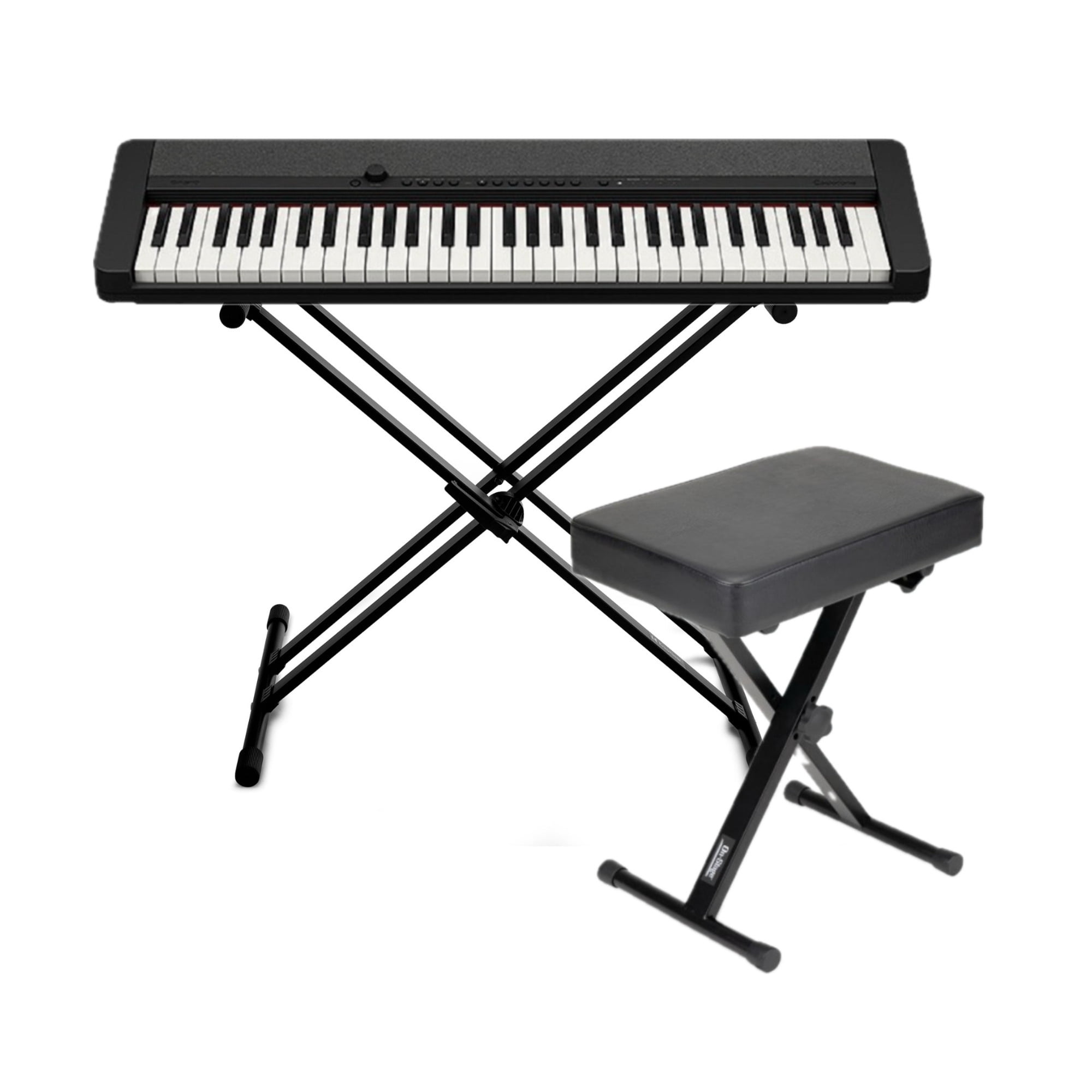 Casio CT-X700 Portable Keyboard, 61-Key Touch Sensitive, Power