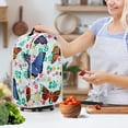 thumbnail image 2 of HELLHERO Butterfly Pattern Design Kitchen Blender Dust Covers for Kitchen Home Oil Proof Machine Washable, 2 of 5