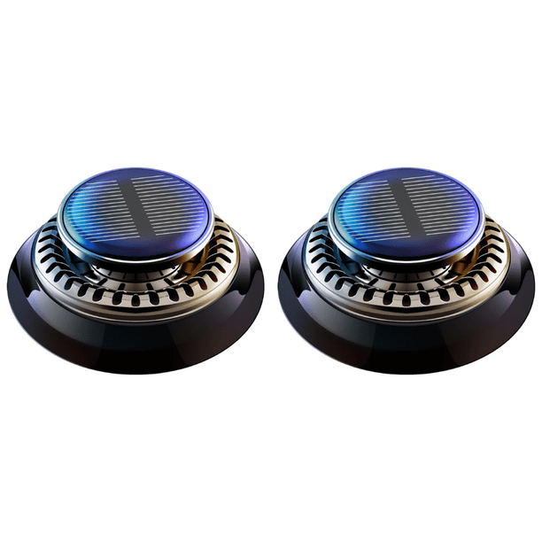 Purificador de aire Solar giratorio para aromaterapia de coche, accesorios interiores (Colonia), 2 uds. Likrtyny Para estrenar