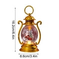 thumbnail image 7 of Christmas Decorations Glow New Portable Creative Small Oil Lamp Santa Claus Snowman Christmas Tabletop Decorations Christmas Decor Light Prop for Xmas Tree Garden Party Outdoor Indoor Home Decor, 7 of 7