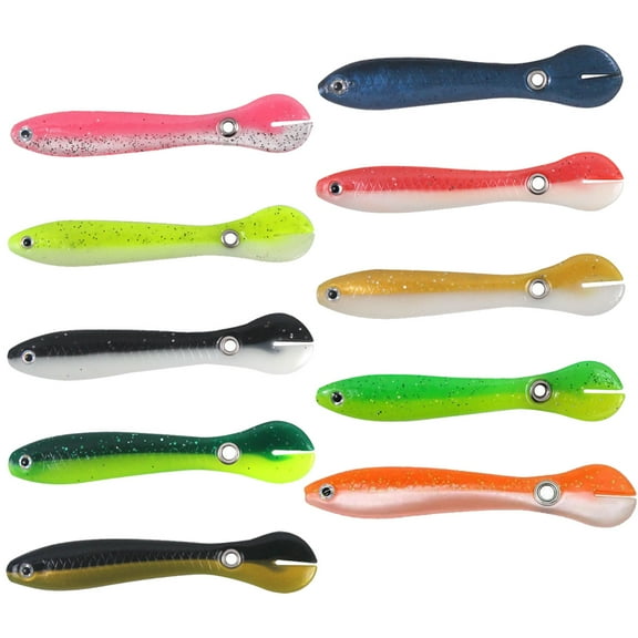 Soft Bionic Fishing Lures, Slow Sinking Bionic Swimming Lures, Mock Lure Can Bounce